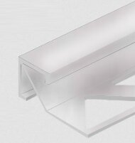 Профиль для плитки внешний Квадрат 14х14 мм PV72-03 Серебро блестящее 2,7 м Профиль для плитки внешний Квадрат 14х14 мм PV72-03 Серебро блестящее 2,7 м