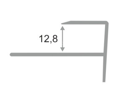 Заказать Алюминиевый F-профиль гибкий ПФ-12 Черный матовый 2,7 м Заказать Алюминиевый F-профиль гибкий ПФ-12 Черный матовый 2,7 м