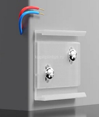 Заказать Крепление для светодиодного плинтуса ПЛС-50 без покрытия Заказать Крепление для светодиодного плинтуса ПЛС-50 без покрытия