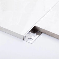 П-профиль из нержавеющей стали закладной 3х10 мм SBP018-10H SG серебро глянец 2,7м П-профиль из нержавеющей стали закладной 3х10 мм SBP018-10H SG серебро глянец 2,7м