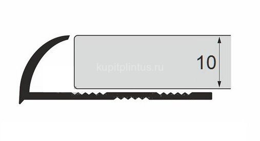 Заказать Стальной С-профиль 10 мм ПА-10 шлифованный 3 м 