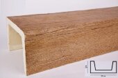 Декоративная балка из полиуретана 150х200 мм Уникс Модерн М22 Светлый дуб 2 м Декоративная балка из полиуретана 150х200 мм Уникс Модерн М22 Светлый дуб 2 м