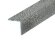Заказать Уголок из алюминия 20х20 мм КР Серый мрамор (порошковая эмаль) 2,7 м 