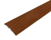 Порог алюминиевый В4 Л Вишня (ламинированный) 2,7 м