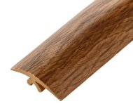 Порог гибкий ПВХ Т-образный Cezar Flex Line 127 Дуб канадский 6 м Порог гибкий ПВХ Т-образный Cezar Flex Line 127 Дуб канадский 6 м