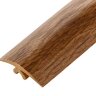 Порог гибкий ПВХ Т-образный Cezar Flex Line 127 Дуб канадский 6 м