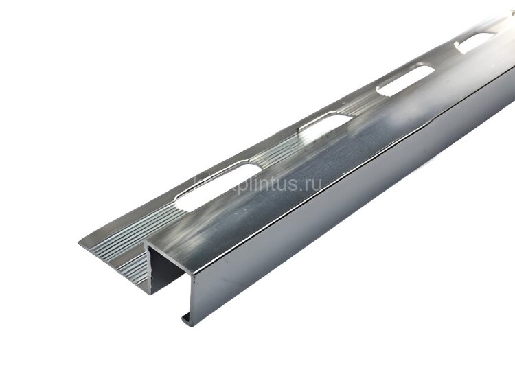 Заказать Профиль П-образный ПО-П10х10 Серебро глянцевое 2,7 м 