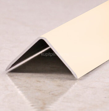 Заказать Алюминиевый уголок 20х20 мм ПН-20х20 Слоновая кость 2,7 м Заказать Алюминиевый уголок 20х20 мм ПН-20х20 Слоновая кость 2,7 м