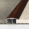 Алюминиевый порог одноуровневый 40 мм Effector A 64-3101 Каштан Японский 2,7 м