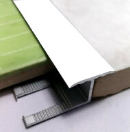 Алюминиевый Z-профиль гибкий ПЗ-10 белый 2,7 м Алюминиевый Z-профиль гибкий ПЗ-10 белый 2,7 м