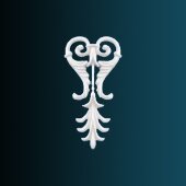 Декоративный орнамент Перфект G2151 200х102х18 мм Декоративный орнамент Перфект G2151 200х102х18 мм