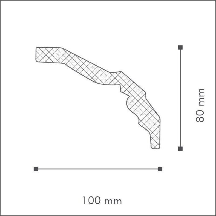 Заказать Карниз NMC Decoflair E11 80х100 2 м 