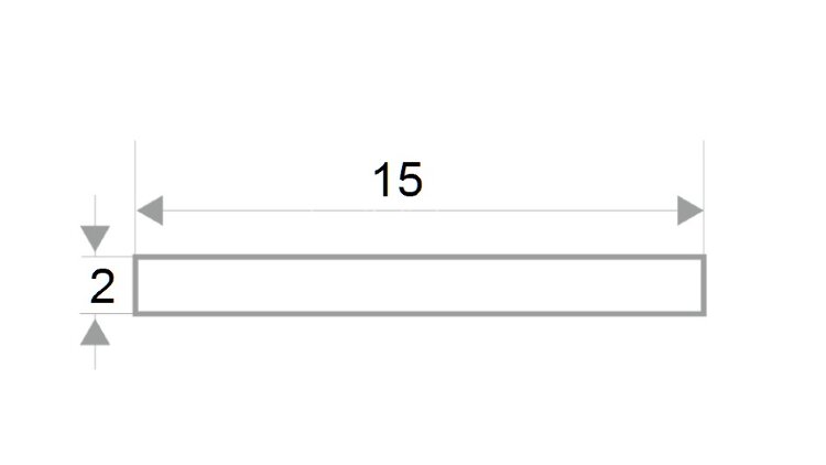 Заказать Алюминиевая полоса 15 мм черный муар толщиной 2 мм 3м Заказать Алюминиевая полоса 15 мм черный муар толщиной 2 мм 3м
