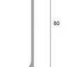 Заказать Заглушки для плинтуса Евротрим L-80 ПВХ комплект серебро Заказать Заглушки для плинтуса Евротрим L-80 ПВХ комплект серебро