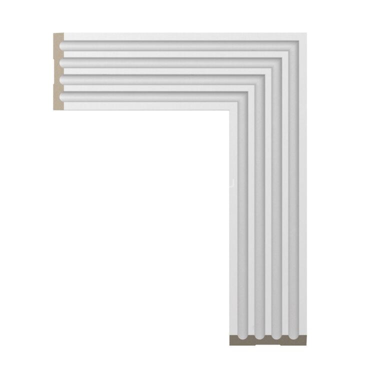 Заказать Наличник ЛДФ 12х83 мм Ultrawood N 003 2,44 м 