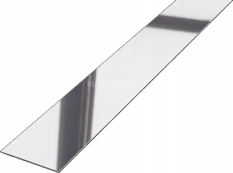 Заказать Алюминиевая полоса 30х1.5 мм ПА-30-01 серебро глянец 2.7 м 