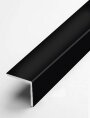 Алюминиевый уголок защитный 30х30 мм прямой PV75-40 черный Ral 9005 2,7 м Алюминиевый уголок защитный 30х30 мм прямой PV75-40 черный Ral 9005 2,7 м
