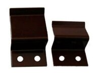 Крепление Z-образное для москитной сетки 2 шт. верх-низ (упаковка 100 штук) коричневое Крепление Z-образное для москитной сетки 2 шт. верх-низ (упаковка 100 штук) коричневое