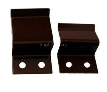 Заказать Крепление Z-образное для москитной сетки 2 шт. верх-низ (упаковка 100 штук) коричневое 