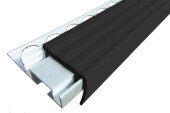 Профиль алюминиевый противоскользящий ALPB 32х20 Черный 2,7м Профиль алюминиевый противоскользящий ALPB 32х20 Черный 2,7м