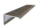 Угловой алюминиевый профиль Т-образный 18х36 мм MP 100 20-Дуб мореный 2,7 м