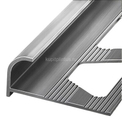 Заказать Профиль алюминиевый С-образный ПО-10 серебро глянцевое браш 2,7 м Заказать Профиль алюминиевый С-образный ПО-10 серебро глянцевое браш 2,7 м