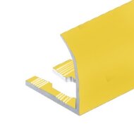 Профиль для плитки внешний гибкий С-образный алюминий 10 мм PV26-04 золото матовое 2,7 м Профиль для плитки внешний гибкий С-образный алюминий 10 мм PV26-04 золото матовое 2,7 м