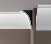 Потолочный плинтус 110х70 мм Де-Багет XPS POLYMER ПП 08 белый 2 м Потолочный плинтус 110х70 мм Де-Багет XPS POLYMER ПП 08 белый 2 м
