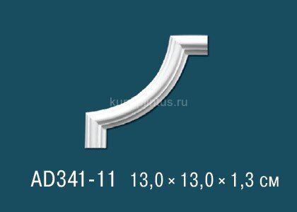 Заказать Угловой элемент с орнаментом Перфект AD341-11 130х130 мм 