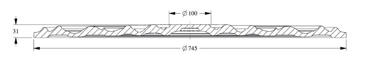 Заказать Потолочная розетка Orac Decor Purotouch R40 диаметром 74,5 см Заказать Потолочная розетка Orac Decor Purotouch R40 диаметром 74,5 см