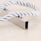 Профиль П-образный из нержавеющей стали 10х5 мм SUP051 SG серебро глянец 2,7 м Профиль П-образный из нержавеющей стали 10х5 мм SUP051 SG серебро глянец 2,7 м