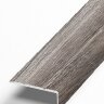 Заказать Порог угловой из алюминия Д1 Л Дуб пепельный (ламинированный) 2,7 м 