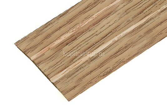 Заказать Порог алюминиевый декорированный А6 КД Дуб золотой 2,7 м 