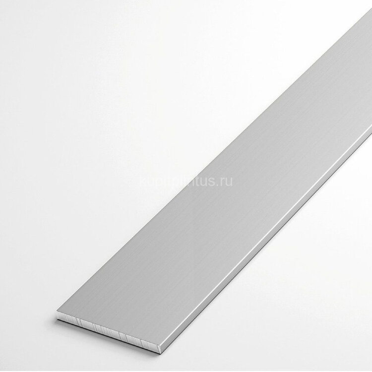 Заказать Алюминиевая полоса 30х1.5 мм ПА-30-02 серебро матовое 2.7 м 