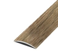 Порог одноуровневый из алюминия ламинированный А30 Л Дуб медовый 2,7 м Порог одноуровневый из алюминия ламинированный А30 Л Дуб медовый 2,7 м