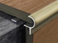 Алюминиевый F-профиль для ступеней 10 мм с рифлением PV50-16 титан матовый 2,7 м Алюминиевый F-профиль для ступеней 10 мм с рифлением PV50-16 титан матовый 2,7 м