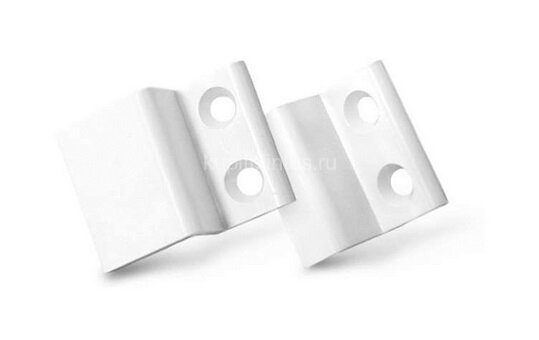 Заказать Крепление Z-образное для москитной сетки 2 шт. верх-низ (упаковка 100 штук) белое 