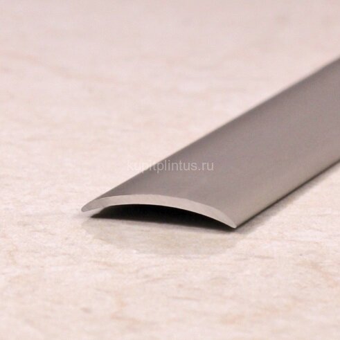 Заказать Порог одноуровневый из алюминия ПО-20 серебро матовое 2,7 м Заказать Порог одноуровневый из алюминия ПО-20 серебро матовое 2,7 м