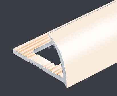 Заказать C-образный алюминиевый профиль для плитки 8 мм PV16-25 слоновая кость Ral 1013 2,7 м Заказать C-образный алюминиевый профиль для плитки 8 мм PV16-25 слоновая кость Ral 1013 2,7 м