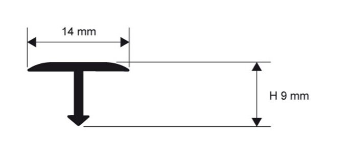 Заказать Профиль Т-образный алюминий анодированный 14 мм Progress PCRAA 149 серебро 2,7 м Заказать Профиль Т-образный алюминий анодированный 14 мм Progress PCRAA 149 серебро 2,7 м