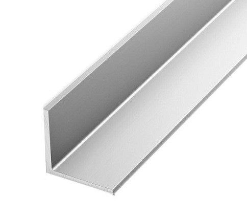 Заказать Алюминиевый уголок анодированный серебро 60х60х2 мм 3 м 