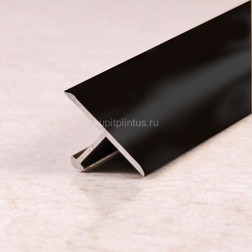 Заказать Алюминиевый Т-образный профиль ПТ-10 Черный глянец 2,7 м Заказать Алюминиевый Т-образный профиль ПТ-10 Черный глянец 2,7 м