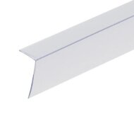 Уголок защитный ПВХ прозрачный Lemal E9х19 2,75 м Уголок защитный ПВХ прозрачный Lemal E9х19 2,75 м