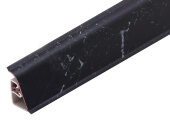 Плинтус для столешницы Cezar BL44 071 Черный мрамор 3 м Плинтус для столешницы Cezar BL44 071 Черный мрамор 3 м