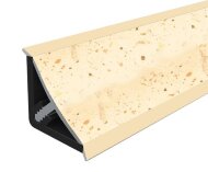 Плинтус для столешницы 14х14 Cezar Mini вогнутый 015 Песок 3 м Плинтус для столешницы 14х14 Cezar Mini вогнутый 015 Песок 3 м