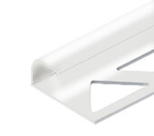 Профиль для плитки С-образный алюминий 8 мм PV13-03 Серебро блестящее 2,7 м