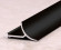 Заказать Алюминиевая раскладка для плитки внутренняя ПО-В9 Черный матовый 2,7 м 