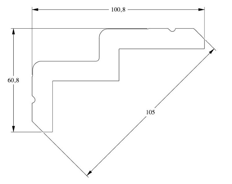 Заказать Карниз Orac Decor Purotouch C390 2 м Заказать Карниз Orac Decor Purotouch C390 2 м