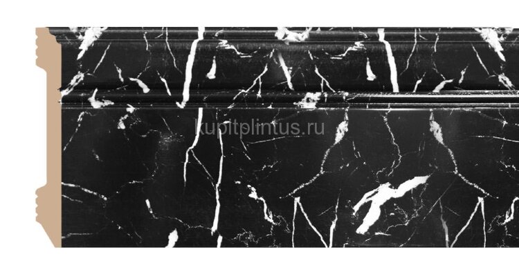 Заказать Напольный плинтус Decomaster D105-78/18 из полистирола 107х12х2400 мм 