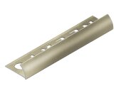 С-профиль для плитки внешний 8 мм NEEXY PV16-17 BT титан блестящий 2.7 м